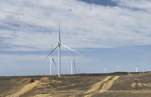 新疆哈密市十三間房風電項目