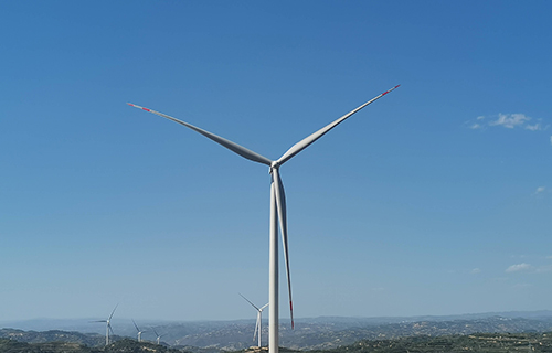 陜西省韓城市龍門鎮馬村風電場