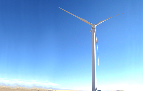青海共和縣沙珠玉風電場