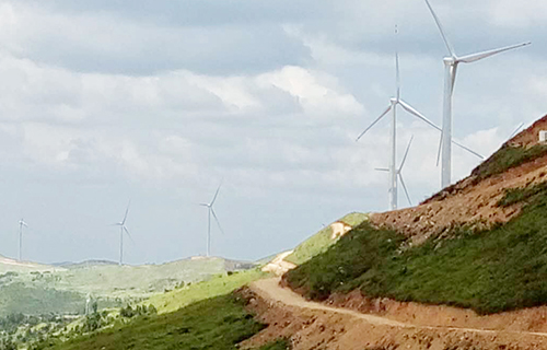 湖南桂陽青蘭一期風電場