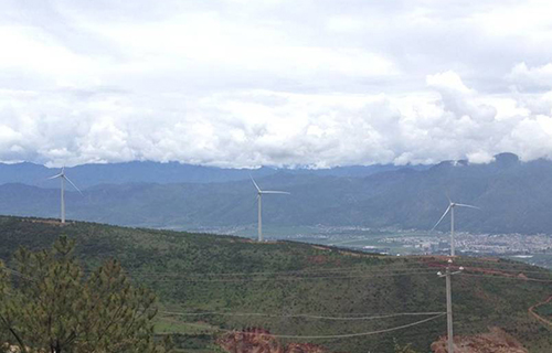 大理劍川龍源遠景百山超高原風電場