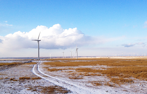 內蒙古輝騰梁寶力格風電場