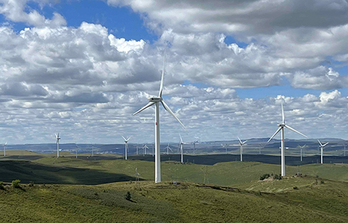 內(nèi)蒙古大唐通遼扎魯特風電場