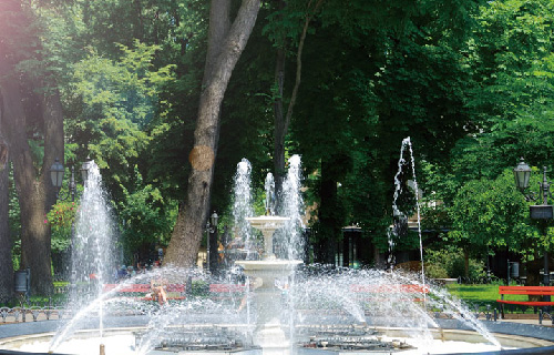 音樂噴泉的應用