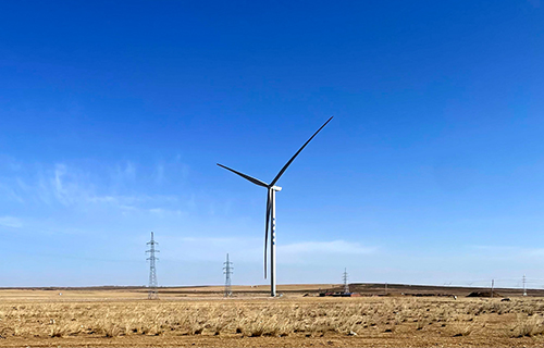 內蒙古烏蘭察布大庫聯鄉風電場