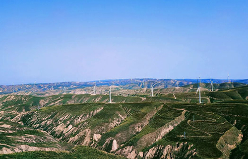寧夏同心縣張家塬風電場
