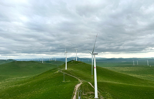 內蒙古霍林河白音華罕山風電場
