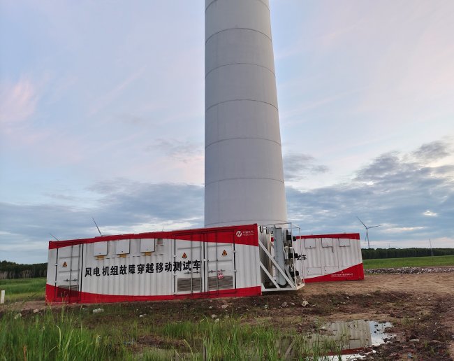 ?黑龍江齊齊哈爾鶴鳴湖風電場