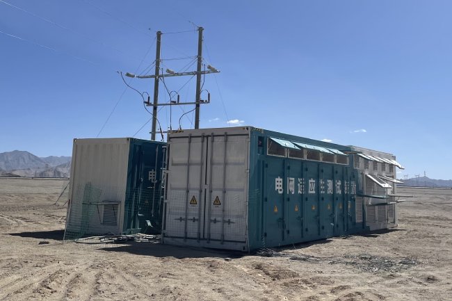 甘肅酒泉阿克塞潤金雁云風(fēng)電場